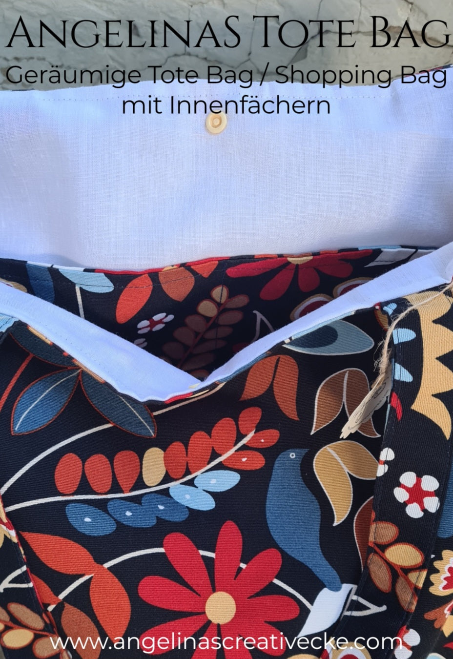 Shopper / ToteBag "Blumentraum"