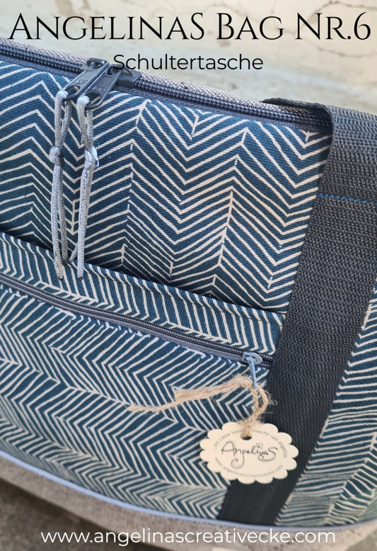 AngelinaS Bag Nr.6 - Petrolfärbige Schönheit