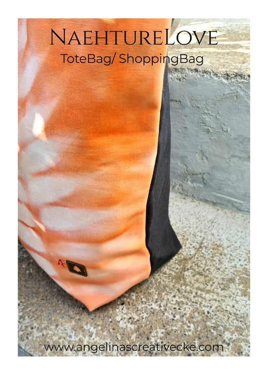 AngelinaS "Nähture Love Essigbaum" Shopper / Totebag