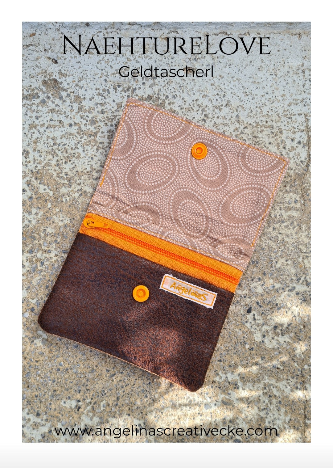 AngelinaS "Nähture Love" kleines Geldtascherl