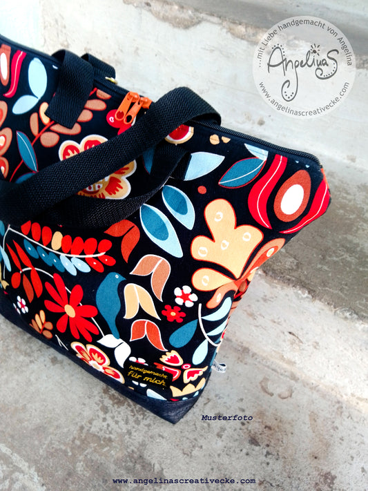 AngelinaS 2in1-Bag - Rucksack und Tasche in einem! Einzelstück!