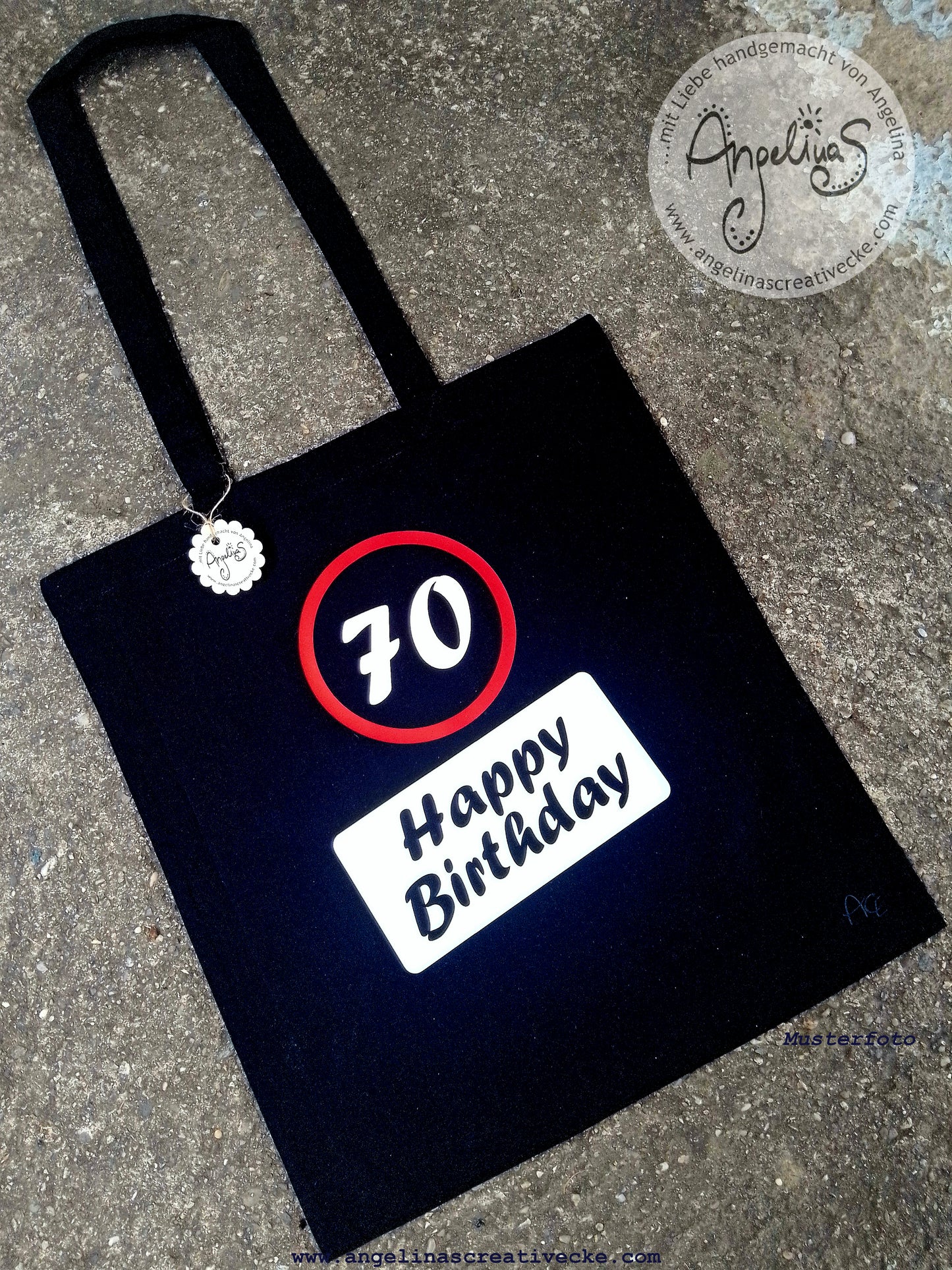 EinkaufsBeutel Geburtstag "Happy Birthday" Nr.2 BaumwollBeutel