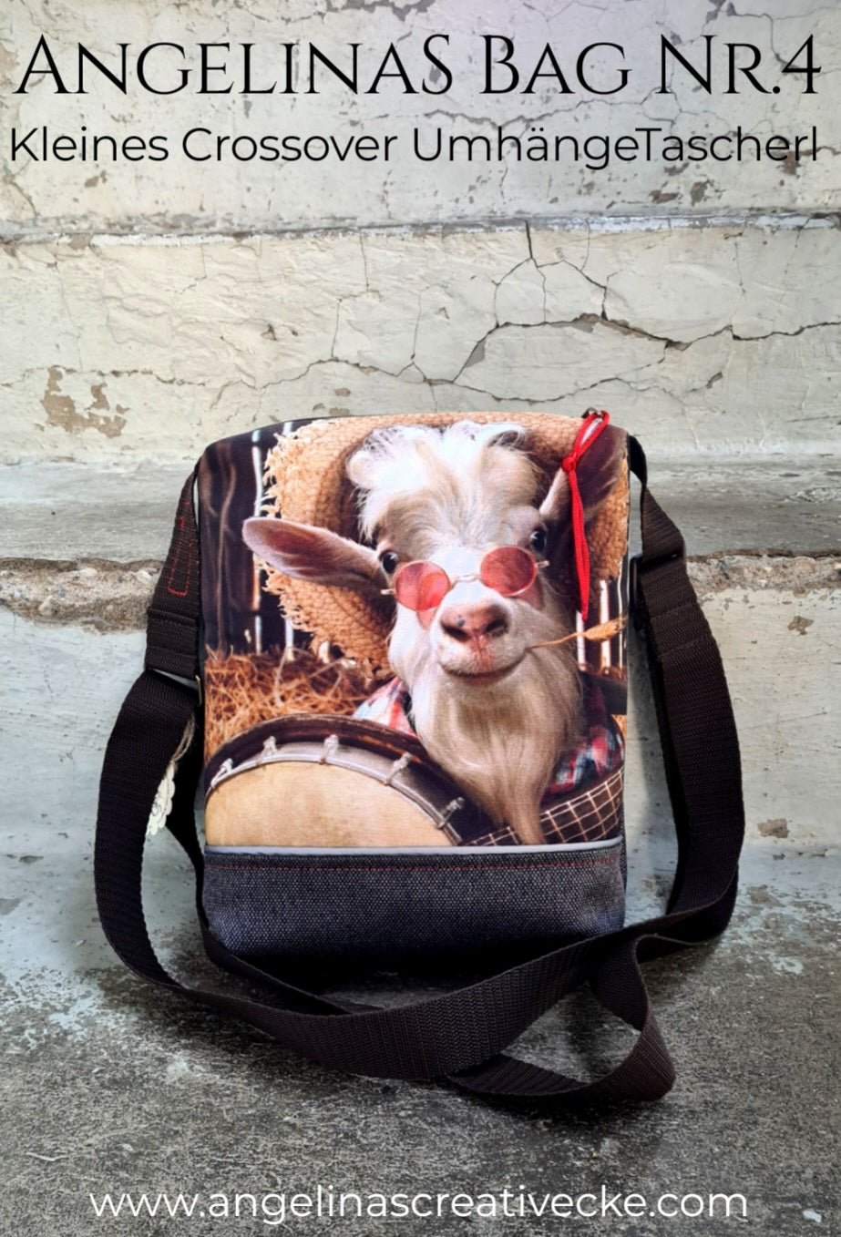 AngelinaS Bag Nr.4 - Musikalische Ziege