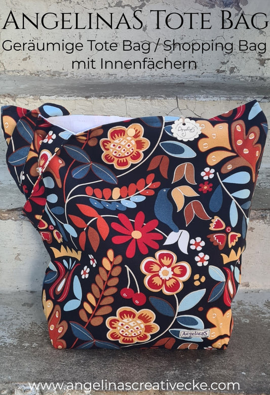 Shopper / ToteBag "Blumentraum"