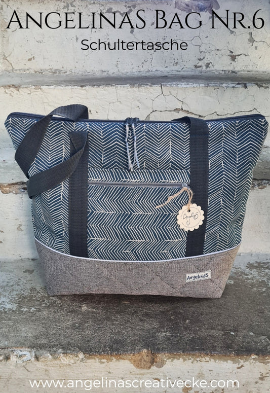 AngelinaS Bag Nr.6 - Petrolfärbige Schönheit