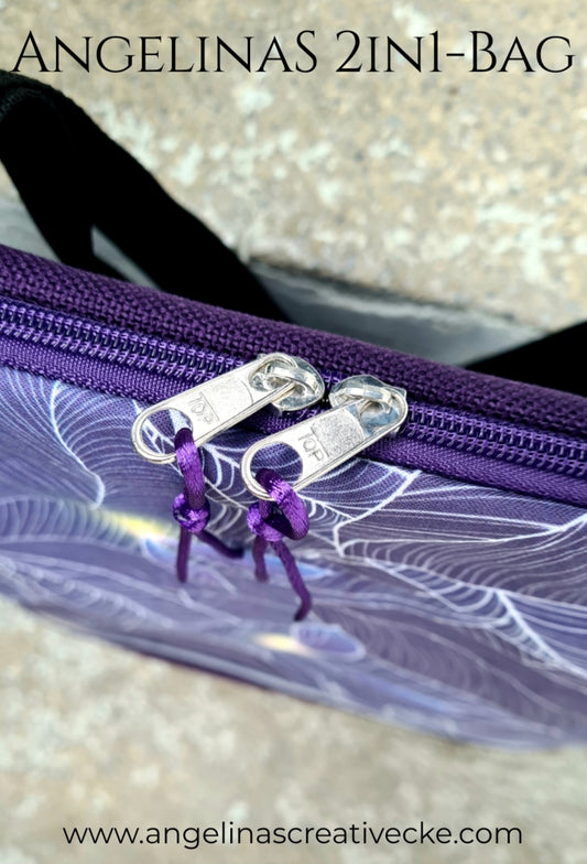AngelinaS 2in1-Bag -  Rucksack und Tasche in einem! Einzelstück!