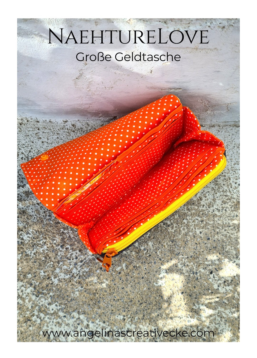 AngelinaS "Nähture Love" große Geldtasche