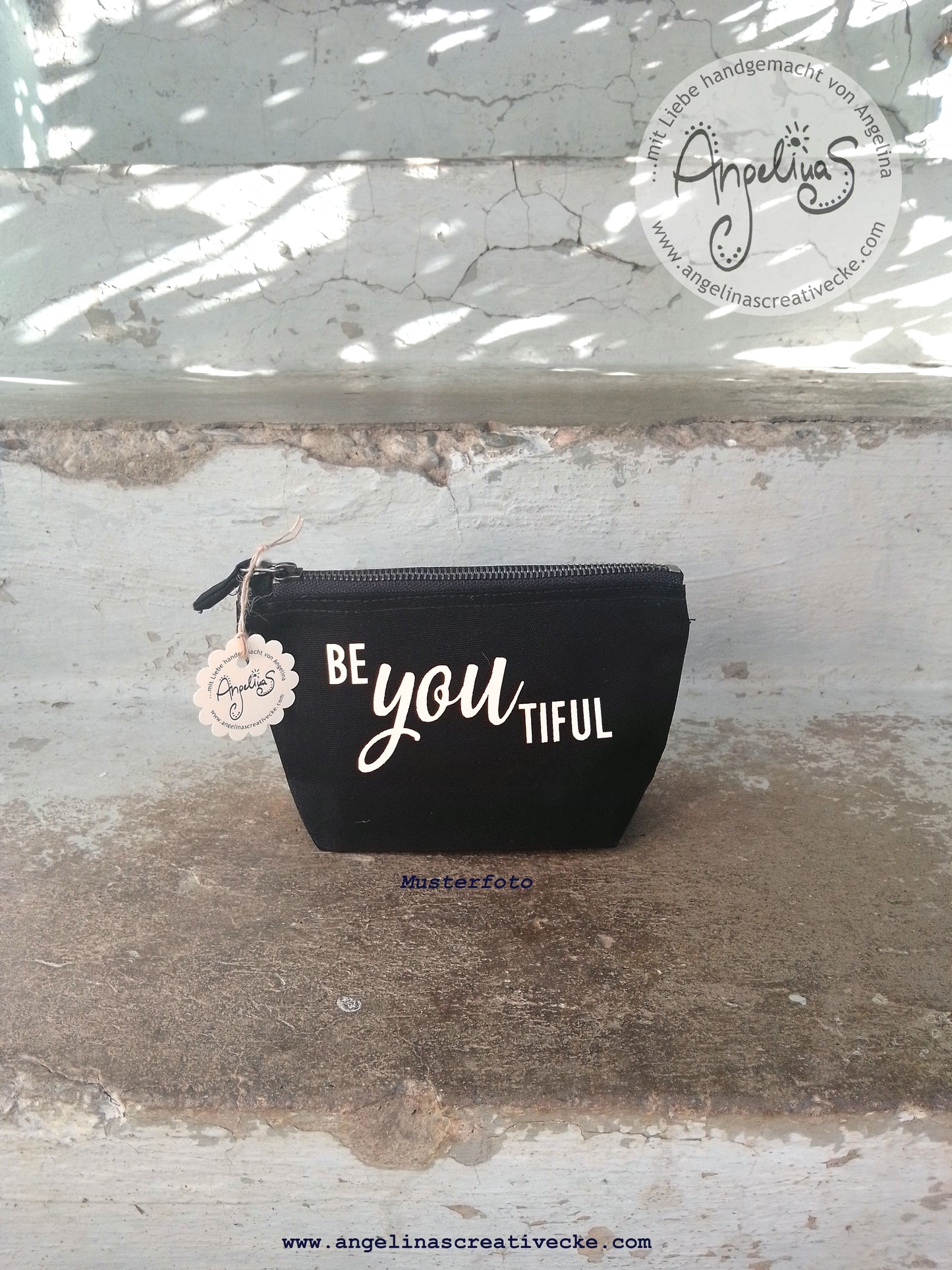 KosmetikTascherl "beYOUtiful" BaumwollTasche
