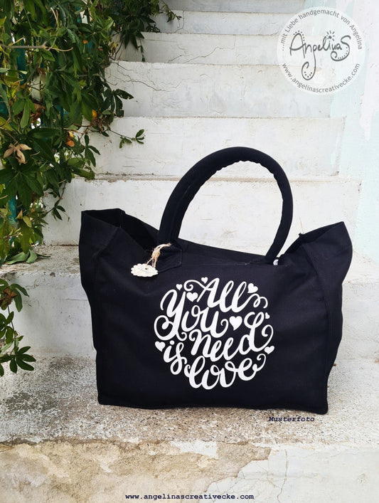 Shopping Bag "All you need is love"