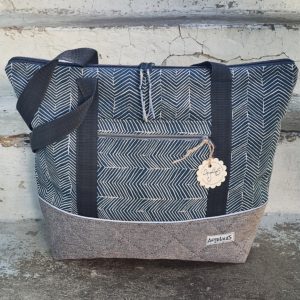 AngelinaS Bag Nr.6 - Petrolfärbige Schönheit