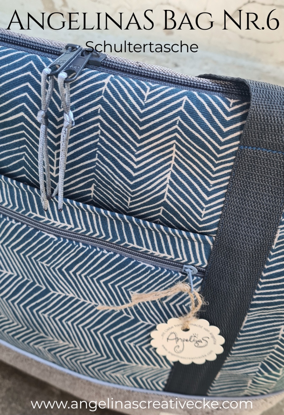 AngelinaS Bag Nr.6 - Petrolfärbige Schönheit – Bild 4
