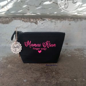 KosmetikTascherl "Mamas Kram" BaumwollTasche