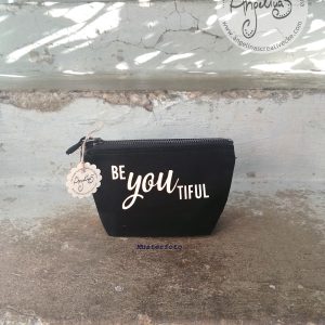 KosmetikTascherl "beYOUtiful" BaumwollTasche