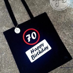 "Happy Birthday" Nr.2 BaumwollBeutel