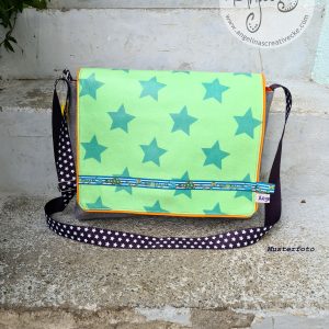 AngelinaS Umhängetasche "Messangerbag" - Einzelstück
